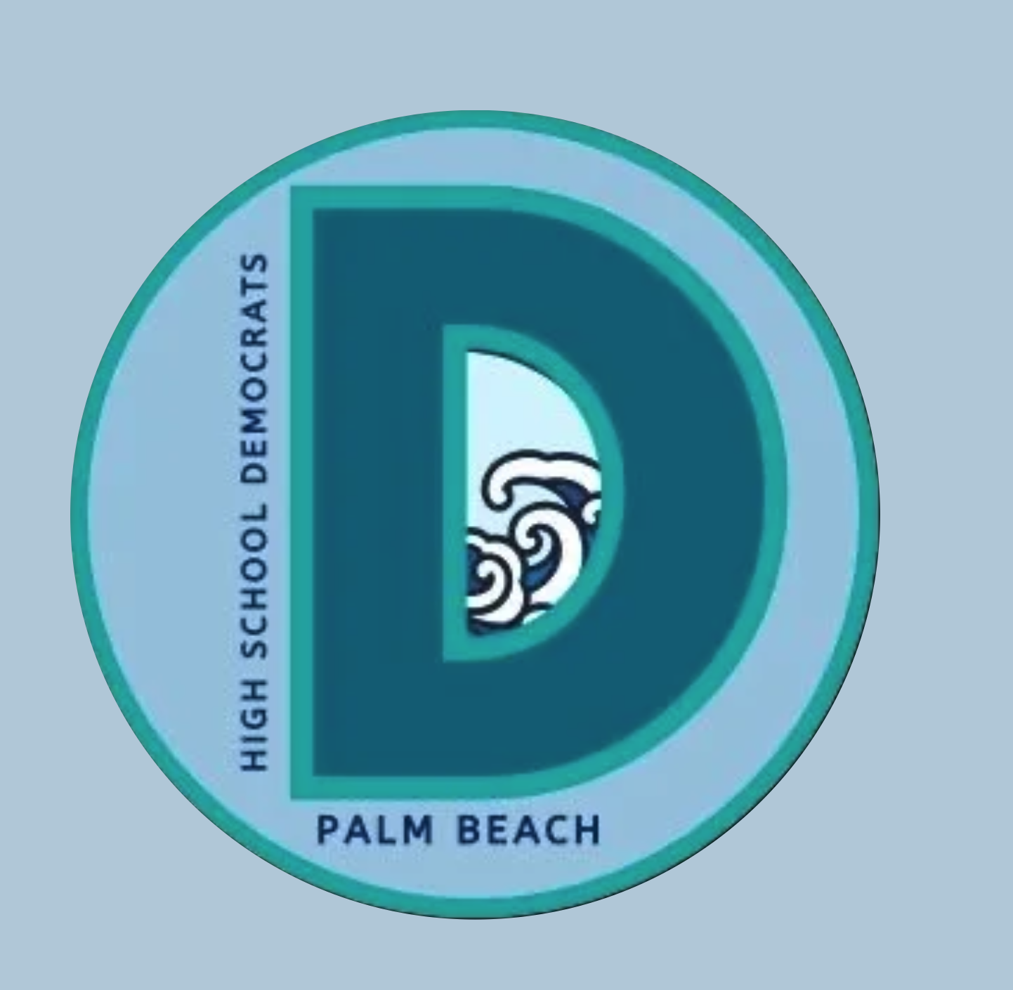 Palm Beach County High School Democrats Logo